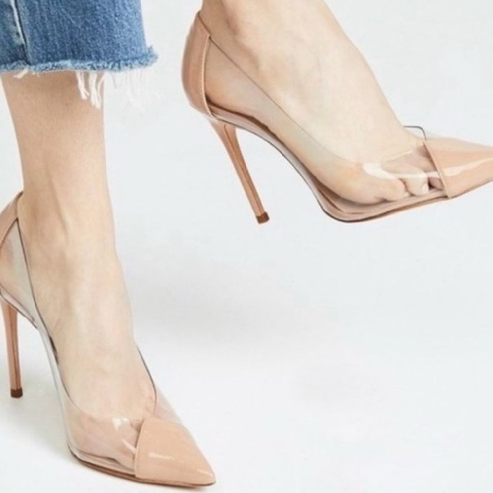 SCHUTZ Women's Tan Pointed Heels - Picture 3 of 8